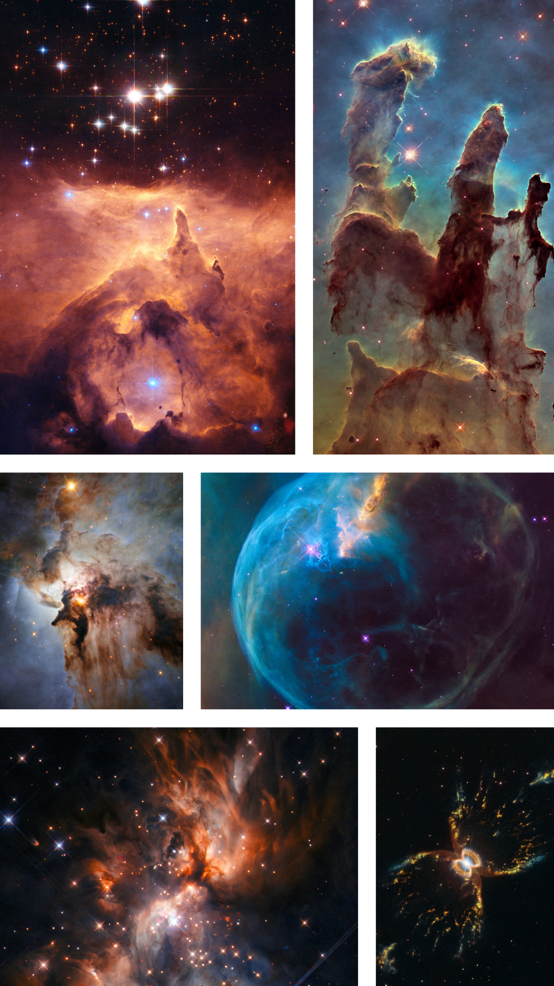 Triko HUBBLEOVA KOLÁŽ